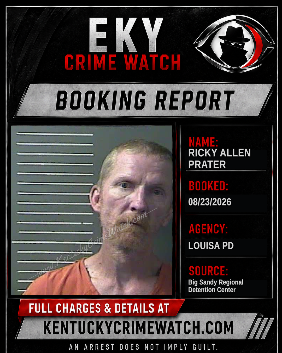 RICKY ALLEN PRATER booking image