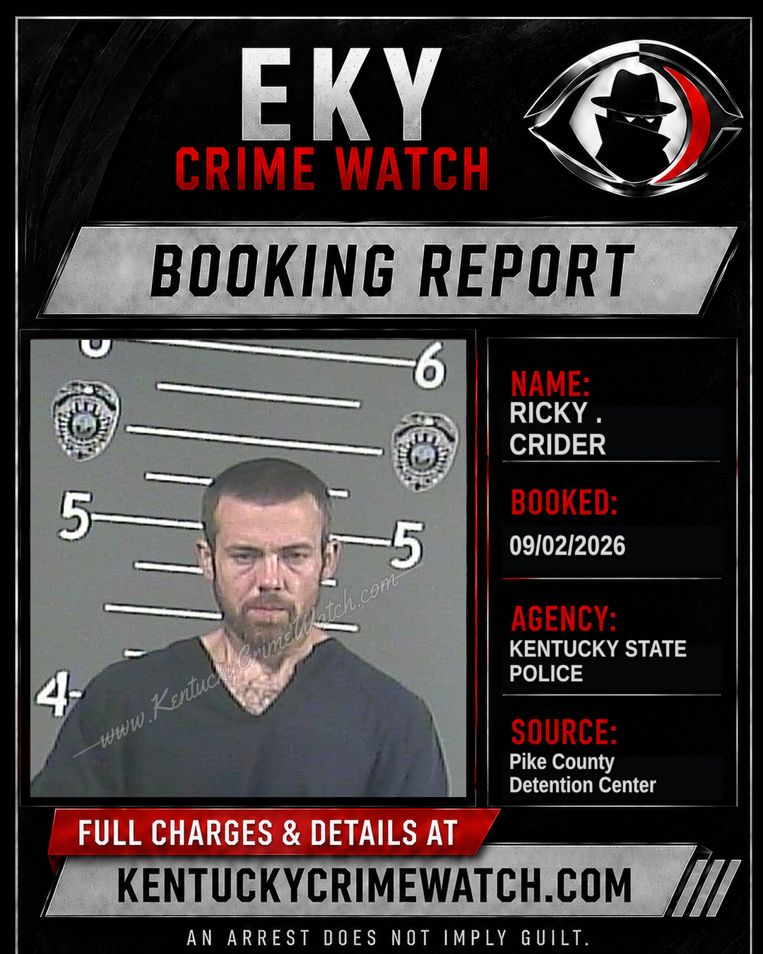 RICKY . CRIDER booking image