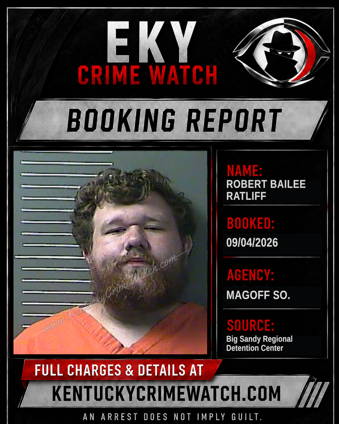 ROBERT BAILEE RATLIFF booking image