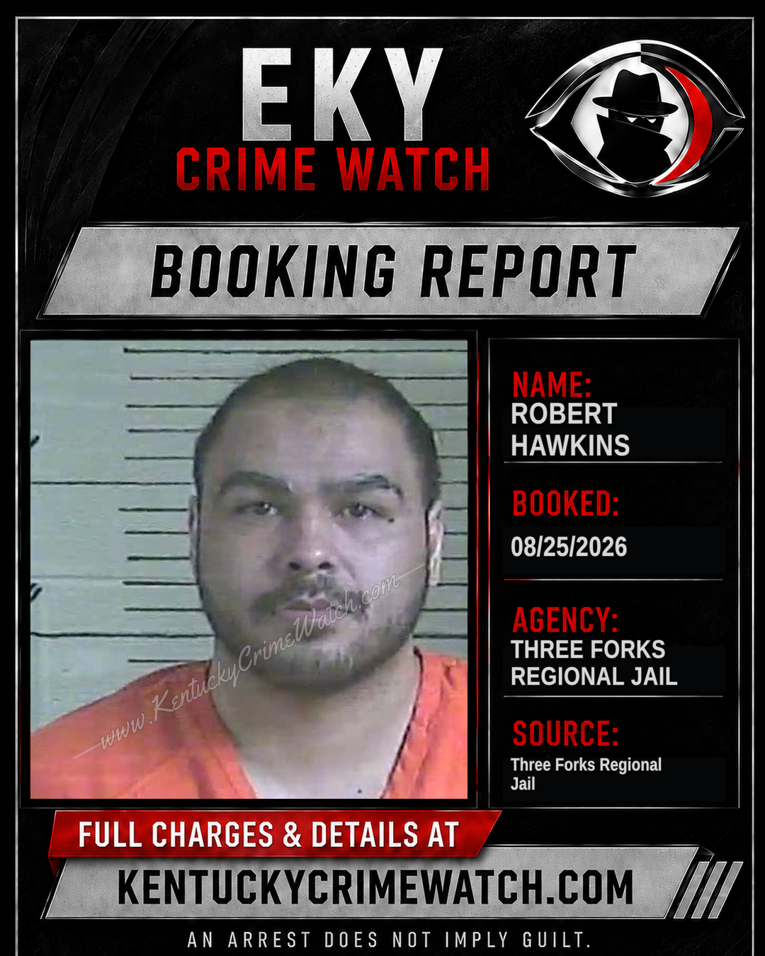 Robert Hawkins booking image