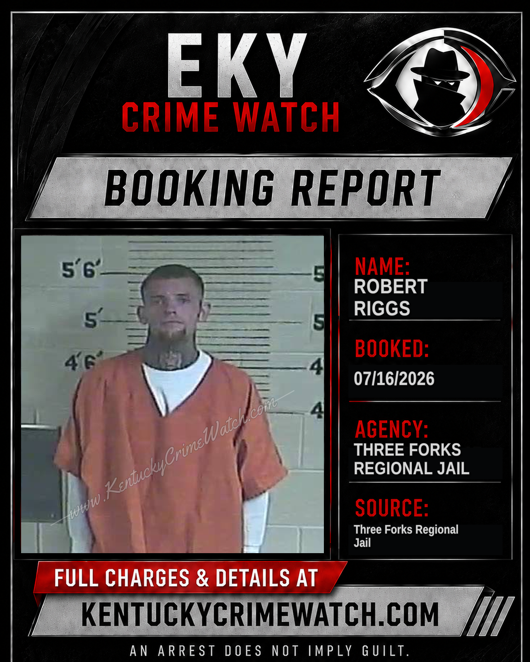 Robert Riggs booking image
