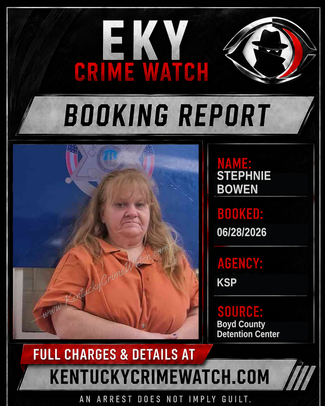 STEPHNIE BOWEN booking image