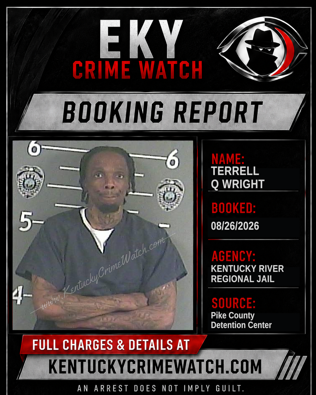 TERRELL Q WRIGHT booking image
