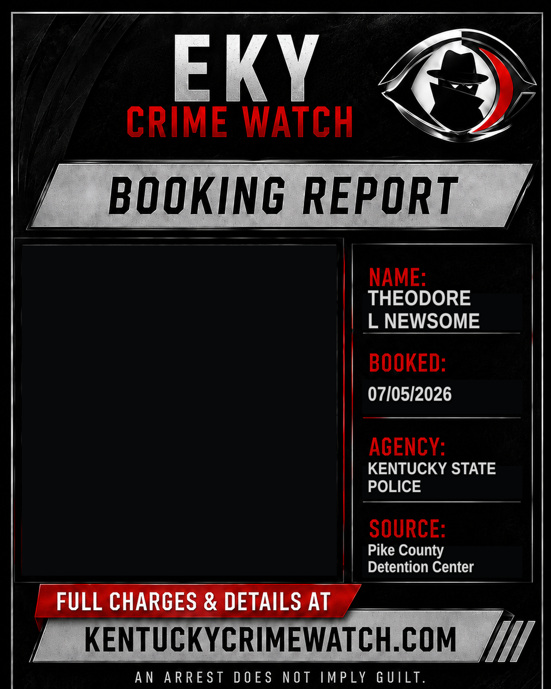 THEODORE L NEWSOME booking report card