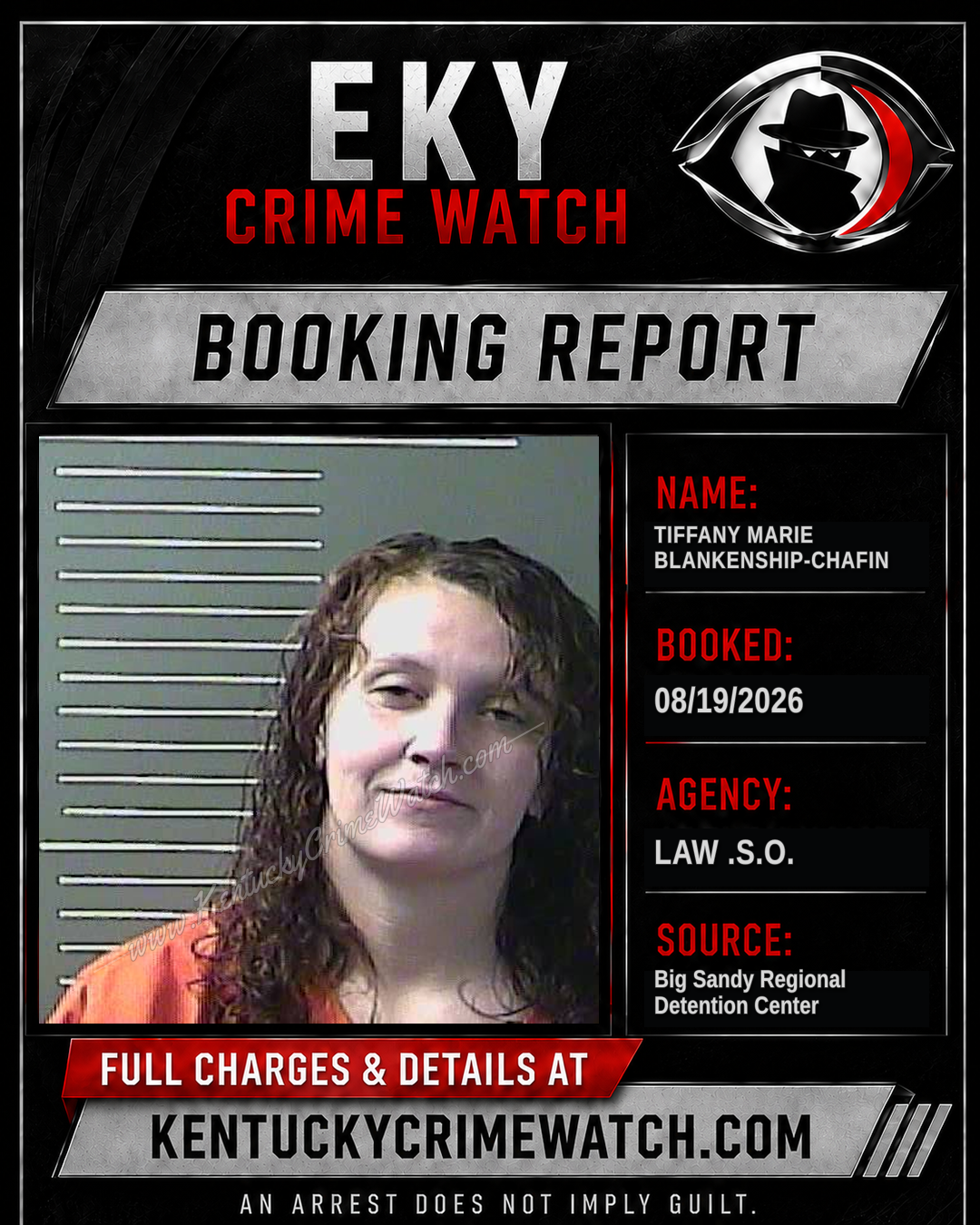 TIFFANY MARIE BLANKENSHIP-CHAFIN booking image