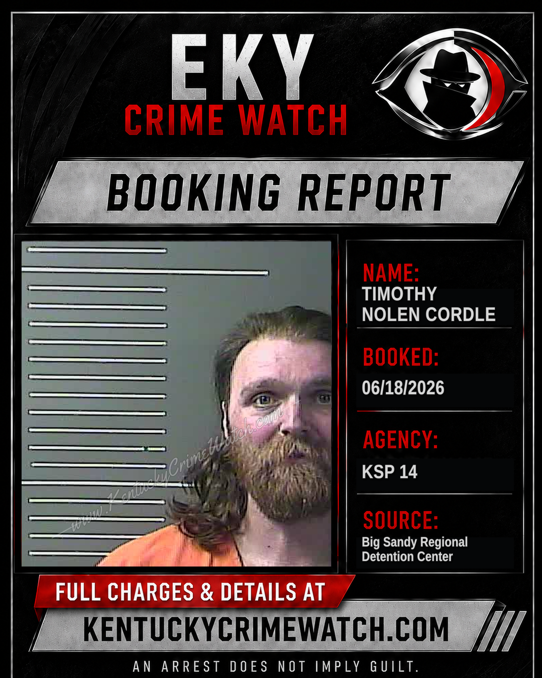 TIMOTHY NOLEN CORDLE booking image