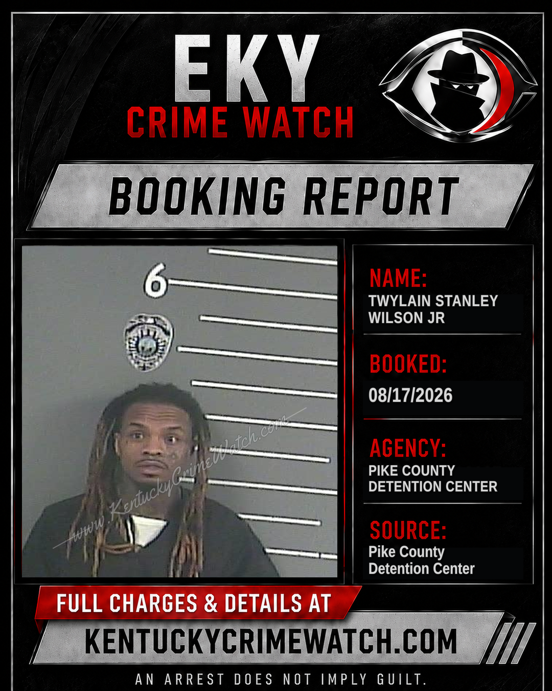 TWYLAIN STANLEY WILSON JR booking image
