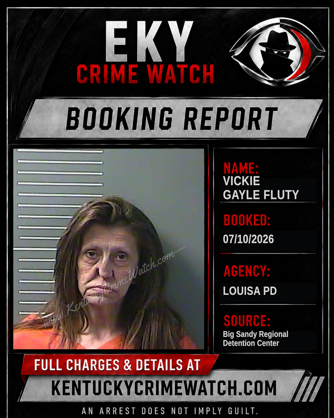 VICKIE GAYLE FLUTY booking image