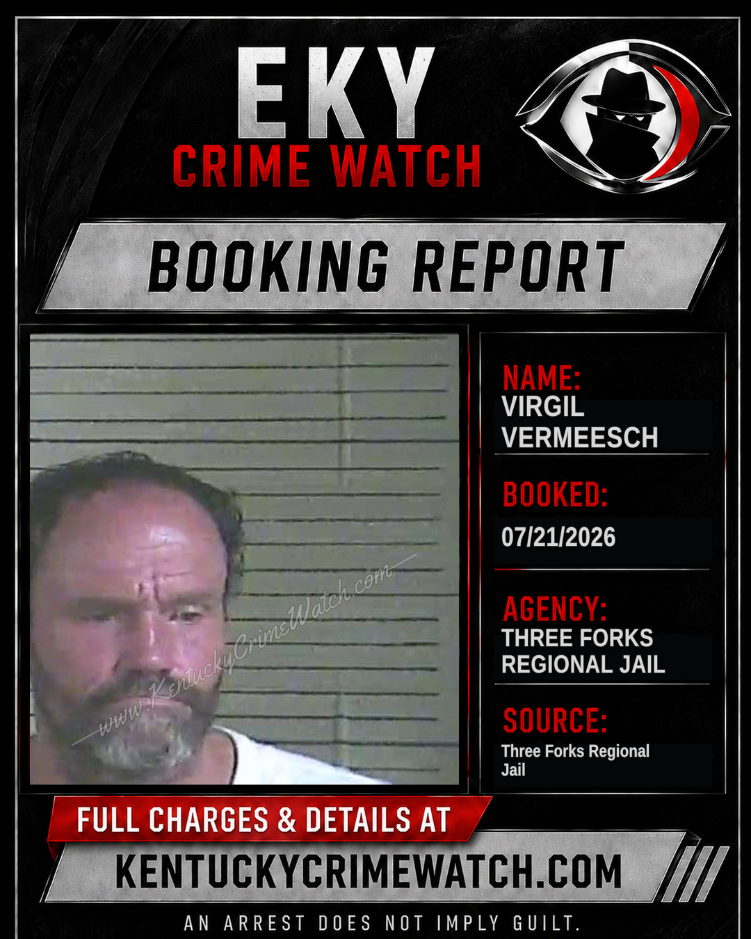 Virgil Vermeesch booking image