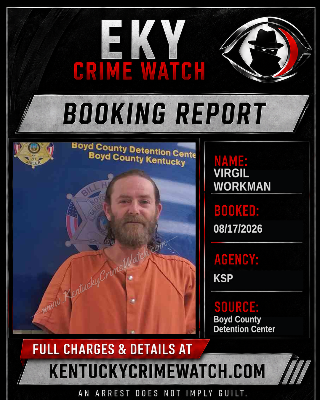 VIRGIL WORKMAN booking image